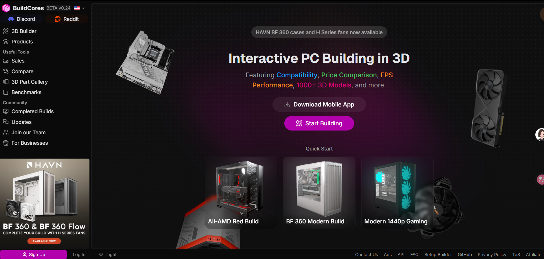 当 PC 装机遇上 3D 魔法！BuildCores：解锁硬件组装新次元